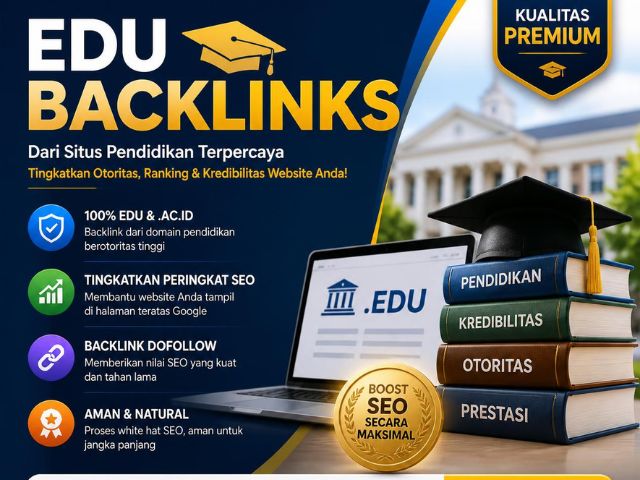 Jasa Backlink EDU berkualitas untuk meningkatkan otoritas domain oleh JasaPanda